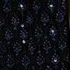 Navy Blue Sequinned Indo Western Set